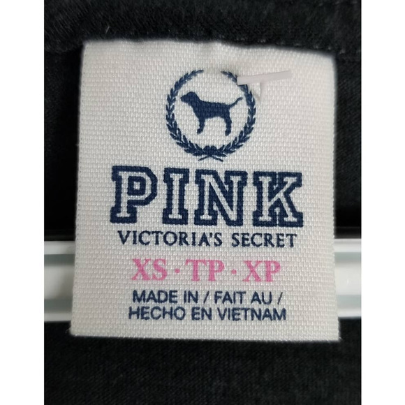 Victoria's Secret Pink Summer Classic Black Shirt XS - Picture 3 of 4